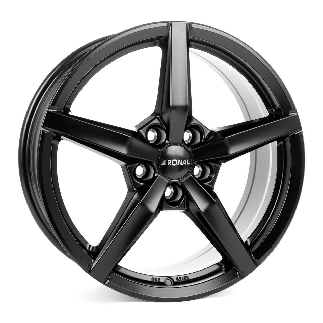 RONAL RONAL R69 jetblack-matt 8.0Jx18 5x112 ET30