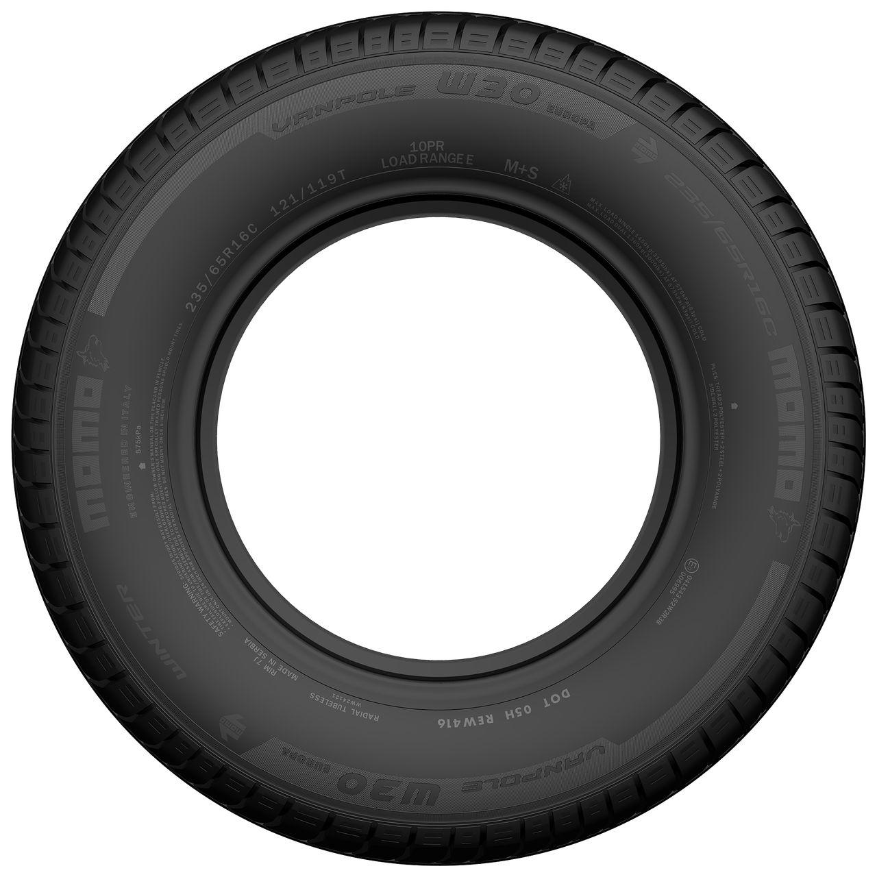 MOMO VAN POLE W-30 225/75R16C 121/120R BSW