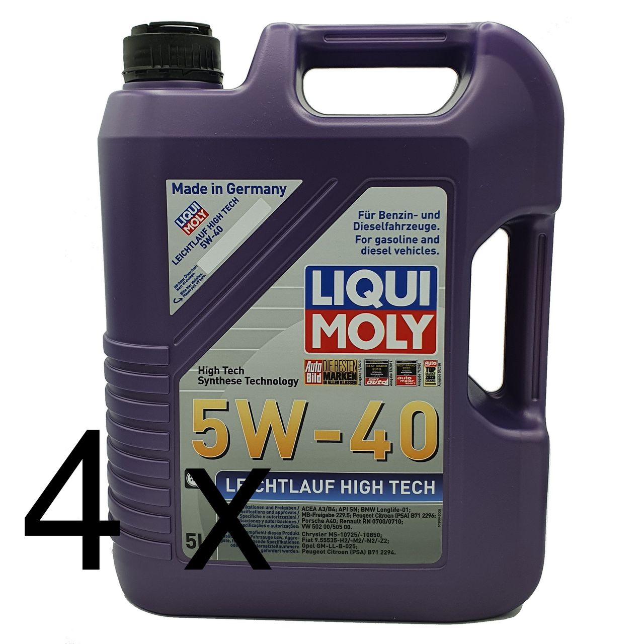 Liqui Moly Leichtlauf High Tech 5W-40 4x5 Liter