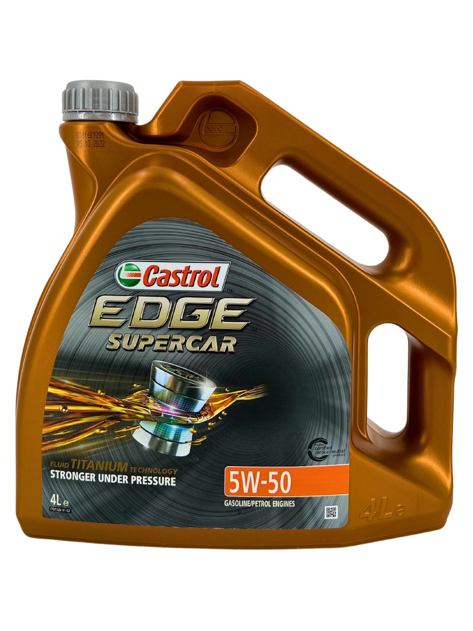 Castrol Edge Supercar Fluid Titanium 5W-50 4 Liter