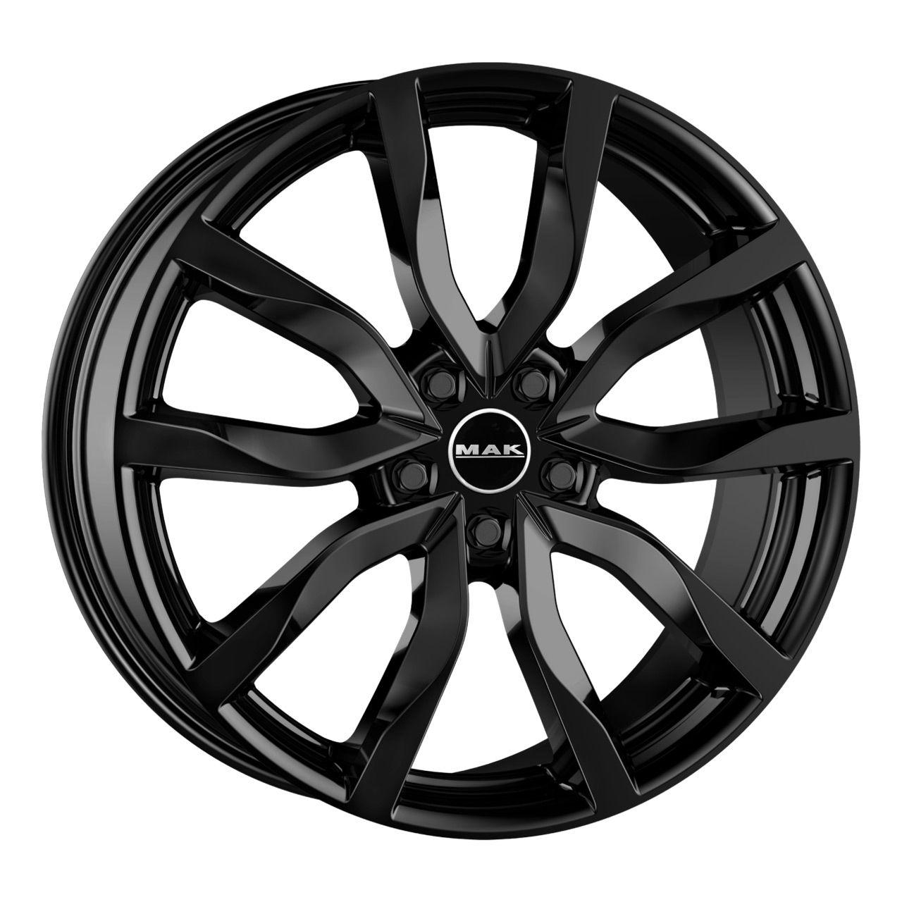 MAK HIGHLANDS matt black 9.5Jx21 5x120 ET49