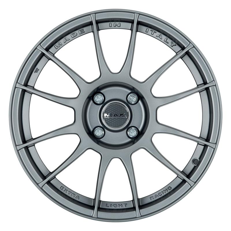 MAK XLR matt graphite 7.0Jx17 4x100 ET27