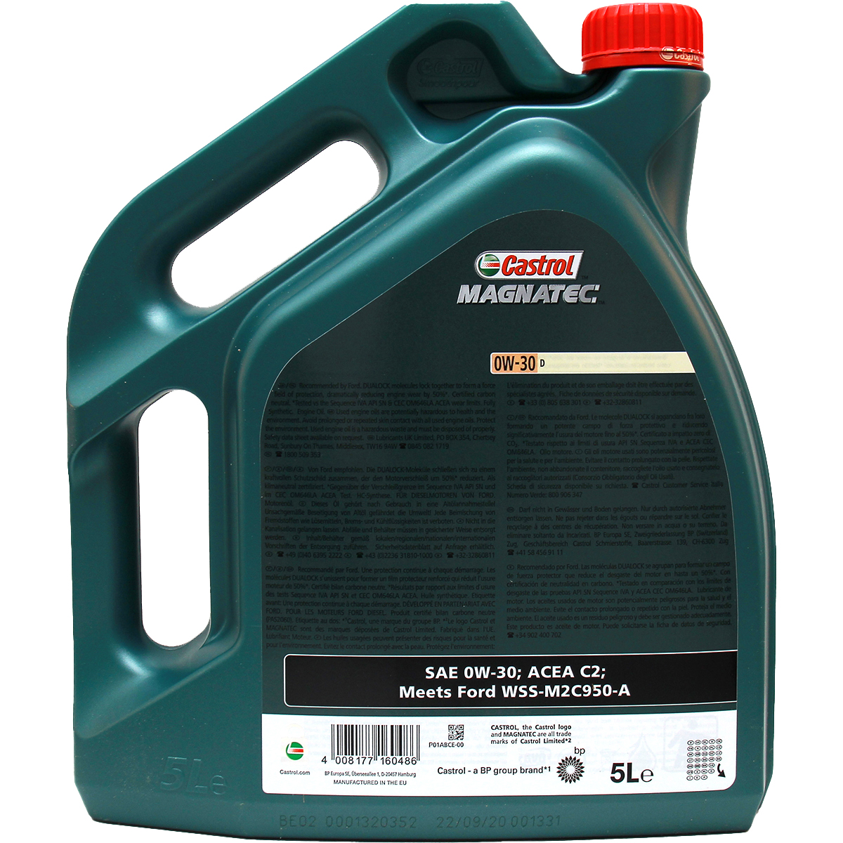 Castrol Magnatec 0W-30 D 5 Liter
