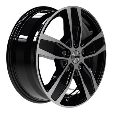 AUTEC TYP Q - QUANTRO 5L schwarz poliert 7.5Jx18 5x130 ET62