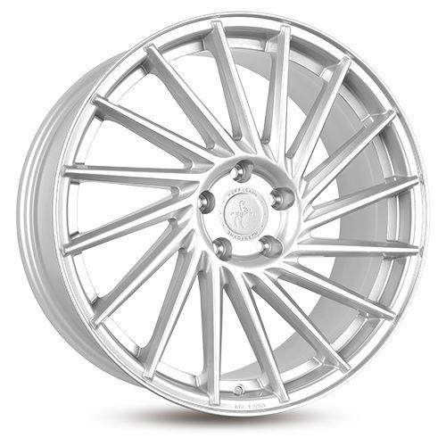 KESKIN WHEELS KT17 HURRICANE silver painted 8.0Jx18 5x112 ET45