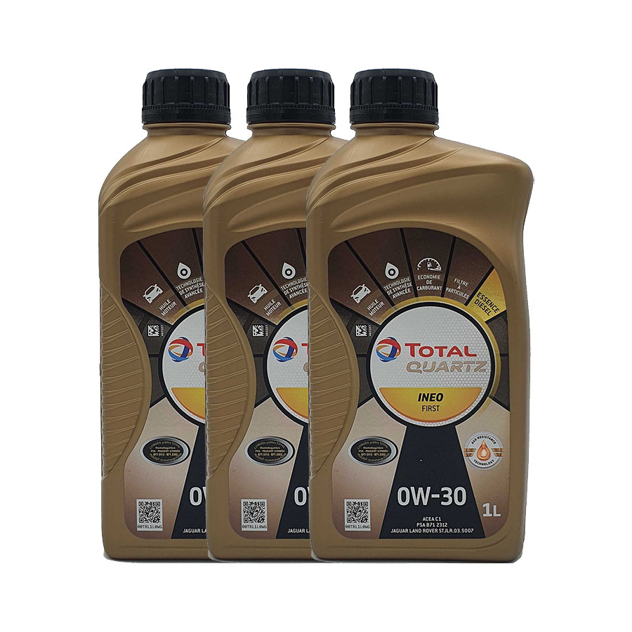 Total Quartz Ineo First 0W-30 3x1 Liter