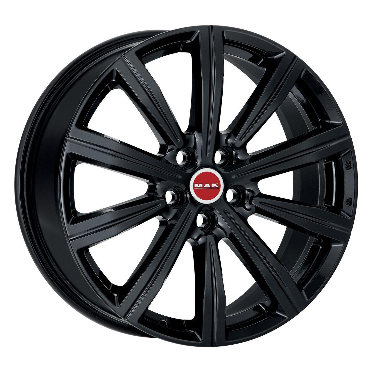 MAK BIRMINGHAM UNIVERSAL gloss black 8.5Jx20 5x112 ET52