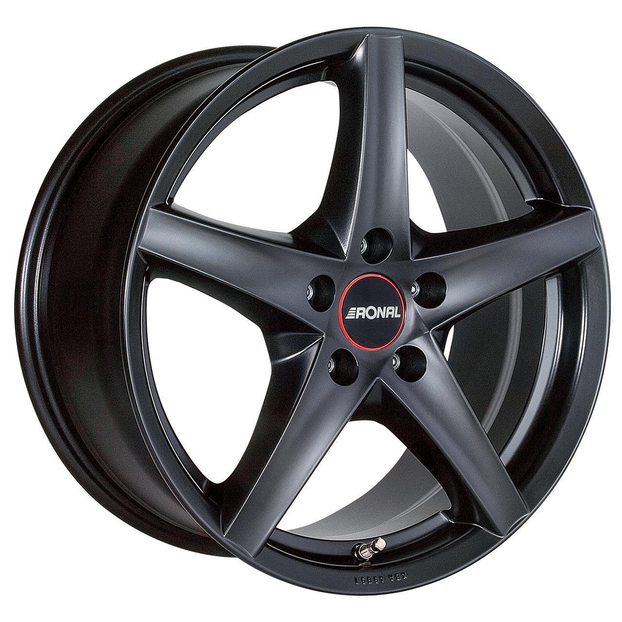 Ronal R41 Matt black 8x18 5x112 ET35
