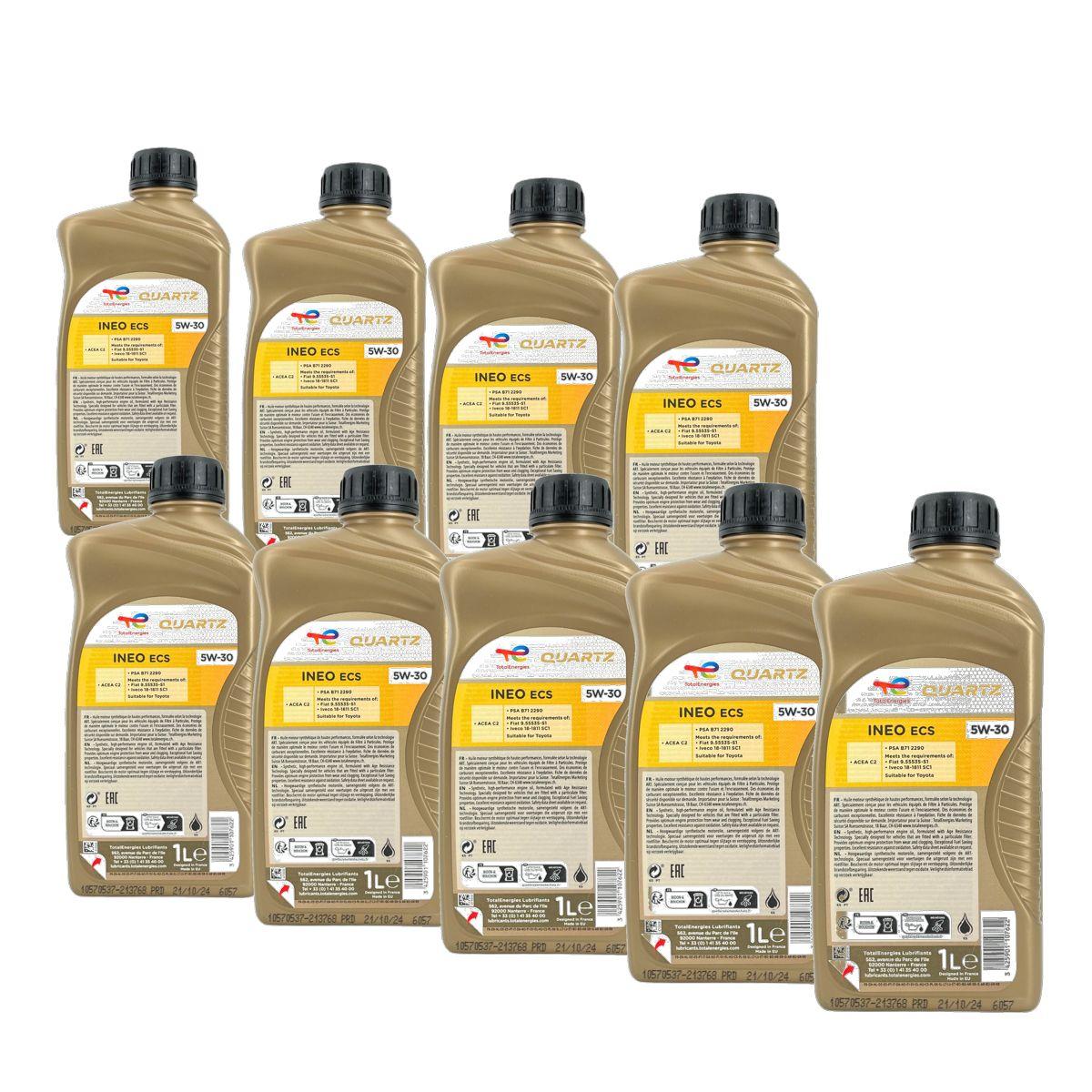 Total Quartz Ineo ECS 5W-30 9x1 Liter