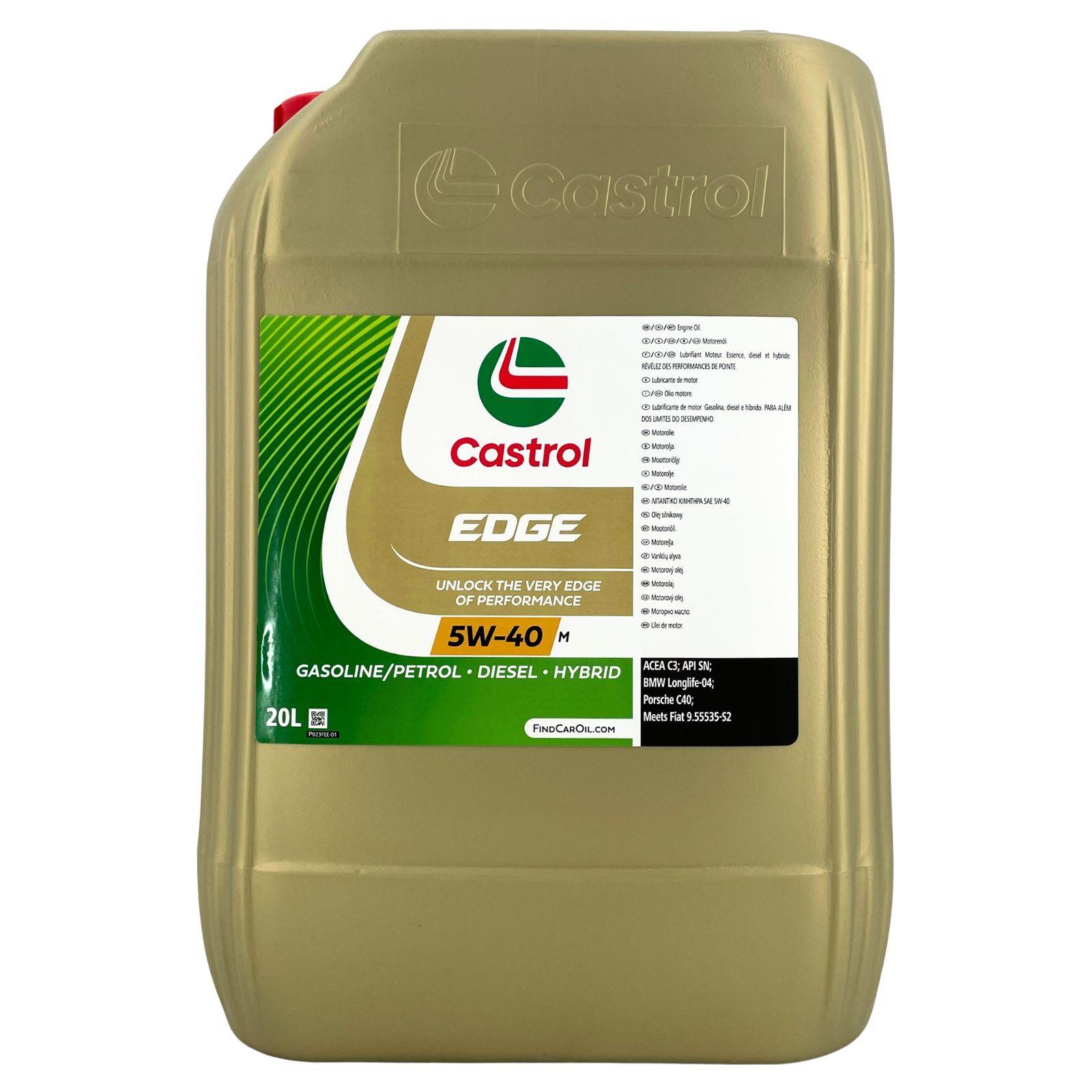 Castrol Edge 5W-40 M 20 Liter