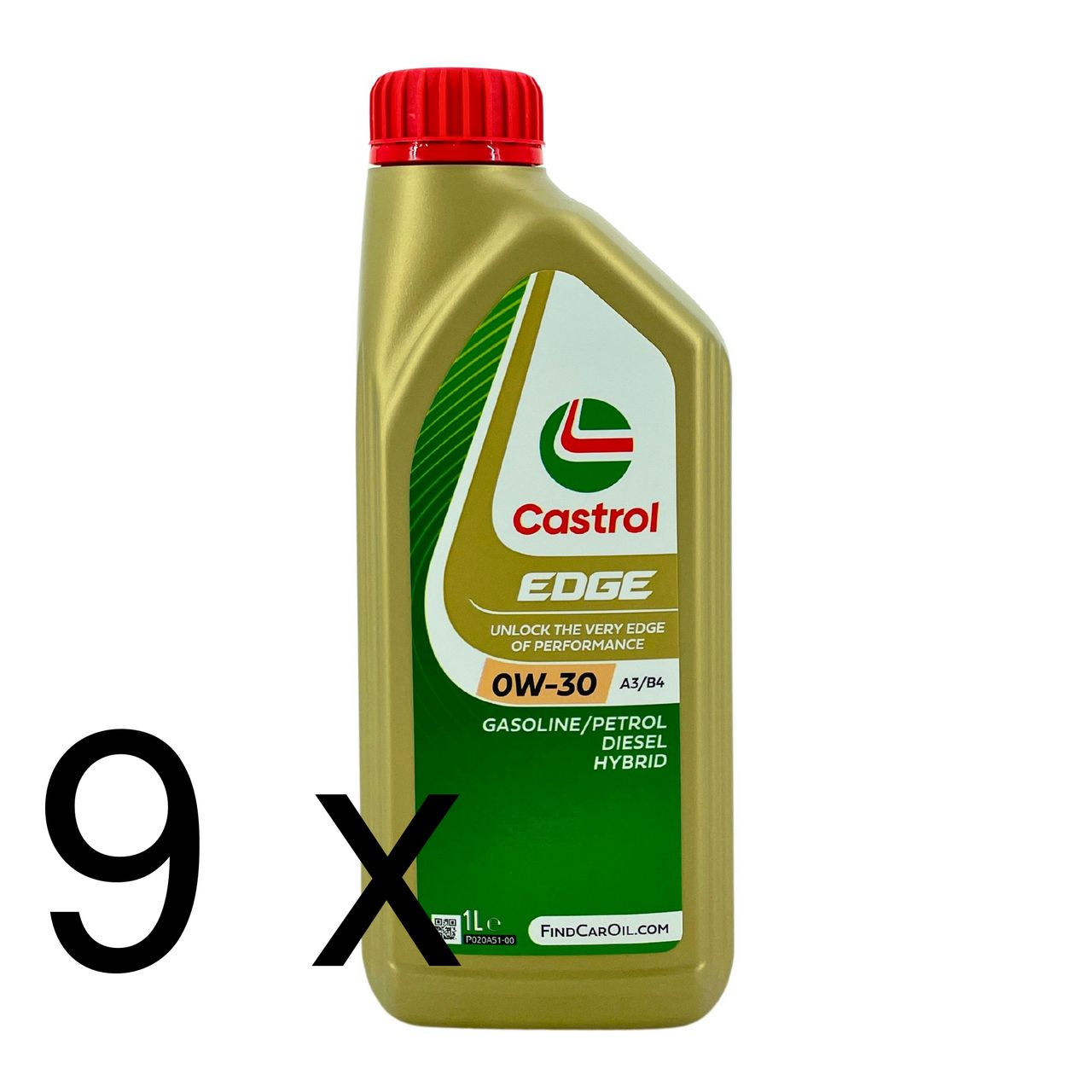 Castrol Edge 0W-30 A3/B4 9x1 Liter
