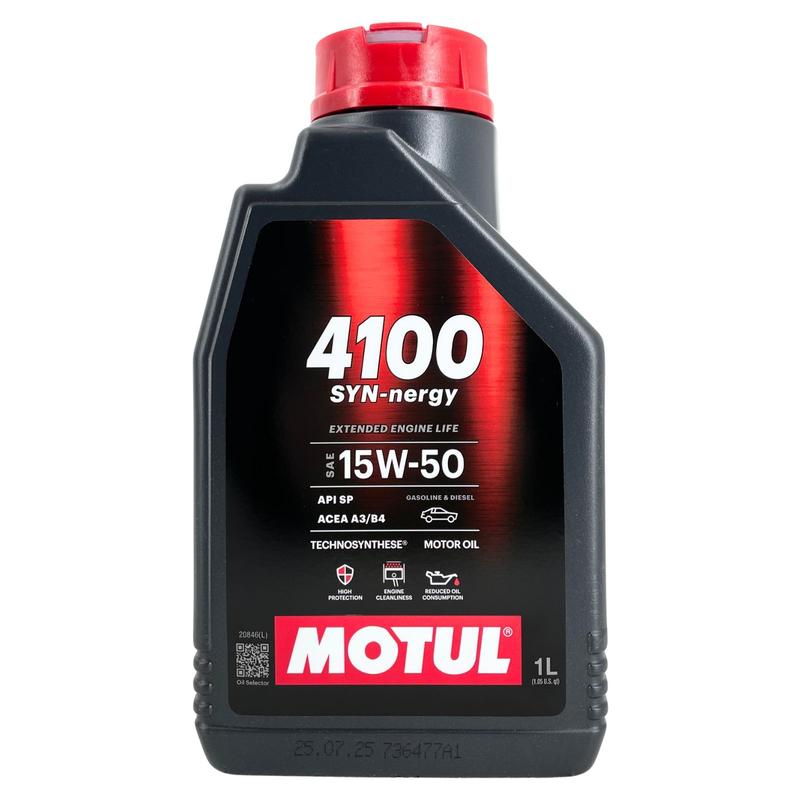 Motul 4100 SYN-nergy 15W-50 1 Liter