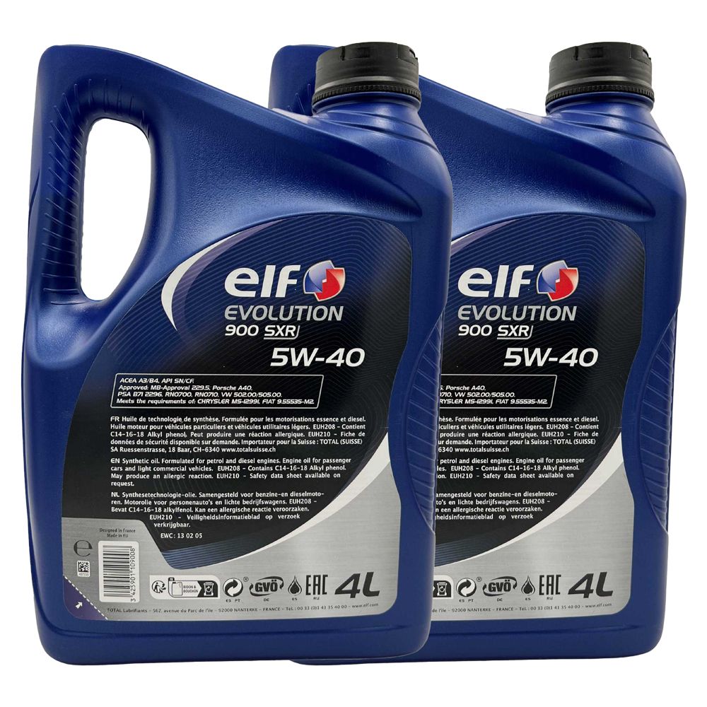 Elf Evolution 900 SXR 5W-40 2x4 Liter