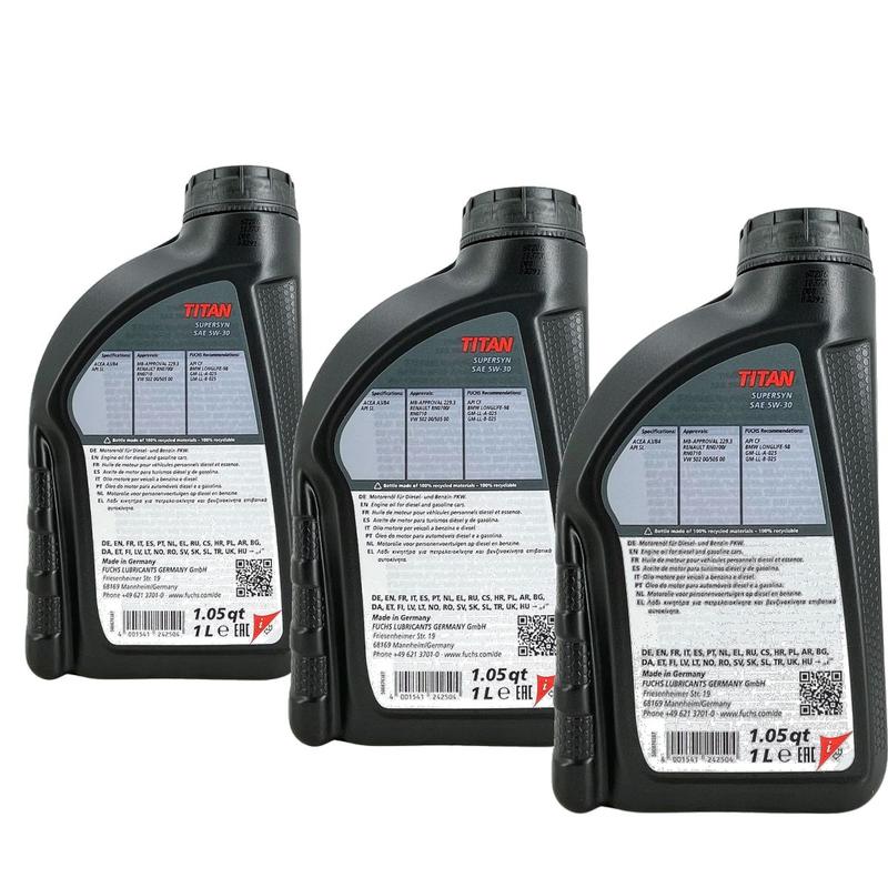Fuchs Titan Supersyn 5W-30 3x1 Liter