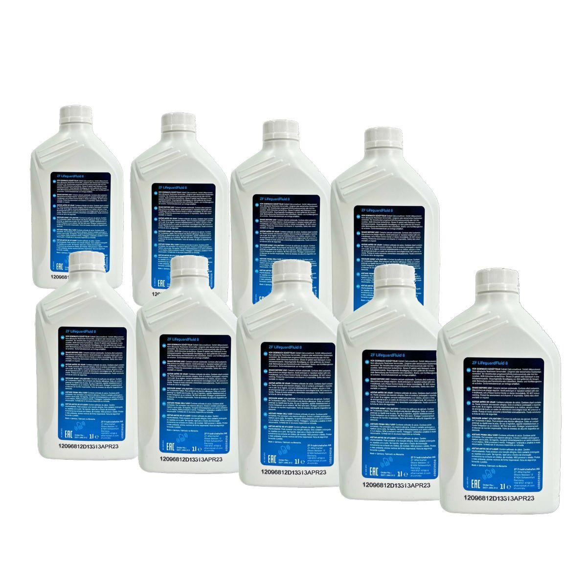 ZF Lifeguard 8 Getriebeöl 9x1 Liter
