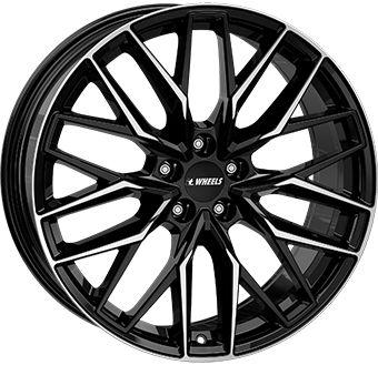 ITWHEELS XANA shiny black polish 8.0Jx20 5x114.3 ET48