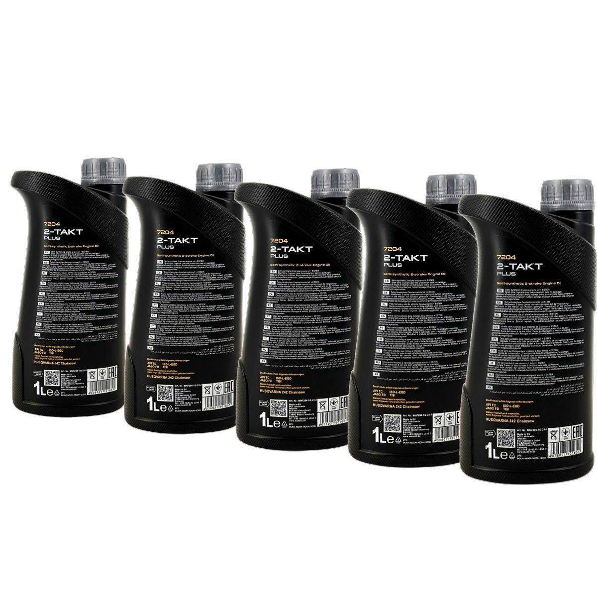 Mannol 2-Takt Plus 5x1 Liter