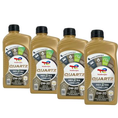Total Quartz Ineo Xtra Longlife 0W-20 4x1 Liter