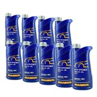Mannol Hypoid Gear Oil Getriebeöl 80W-90 GL-4/GL-5 LS 9x1 Liter