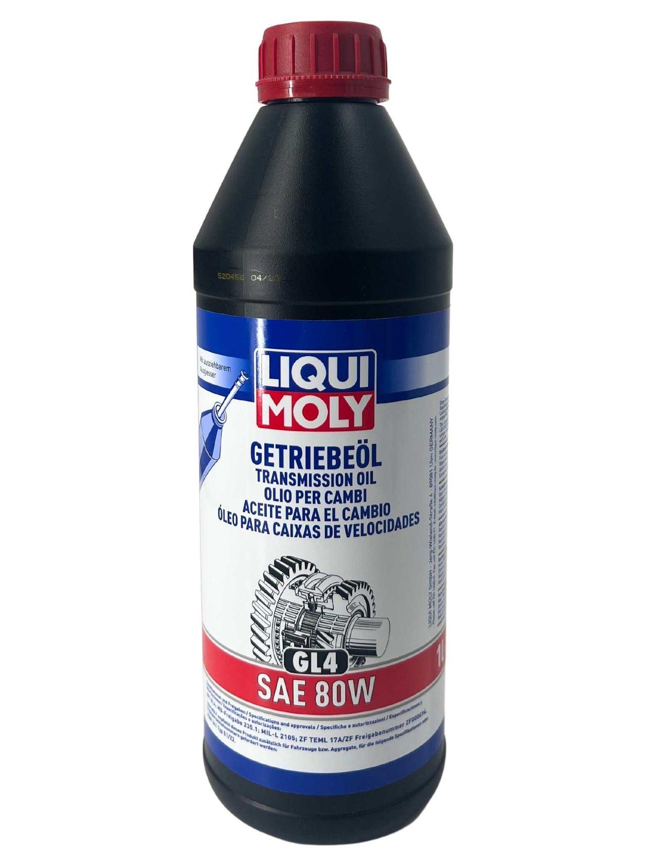 Liqui Moly Getriebeöl (GL4) SAE 80W 1 Liter