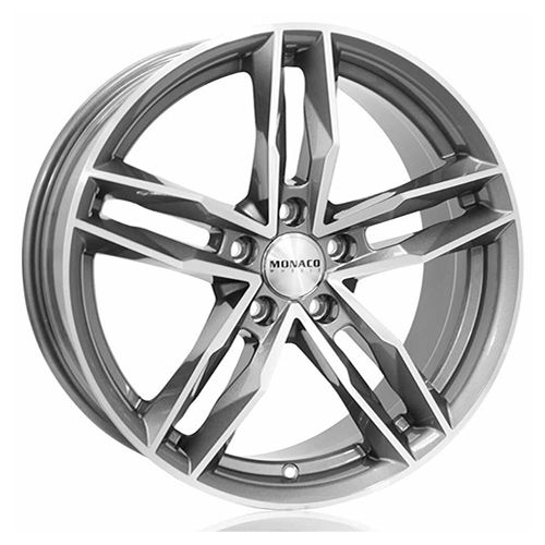 MONACO WHEELS MONACO RR8M anthracite/polished 8.5Jx19 5x112 ET35 MONACO WHEELS MONACO RR8M anthracite/polished 8.5Jx19 5x112 ET35