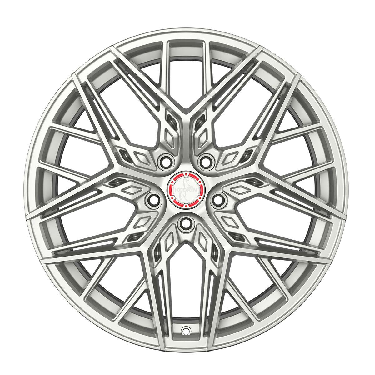 KESKIN WHEELS KT25 PEARL silver painted 8.5Jx20 5x114.3 ET45