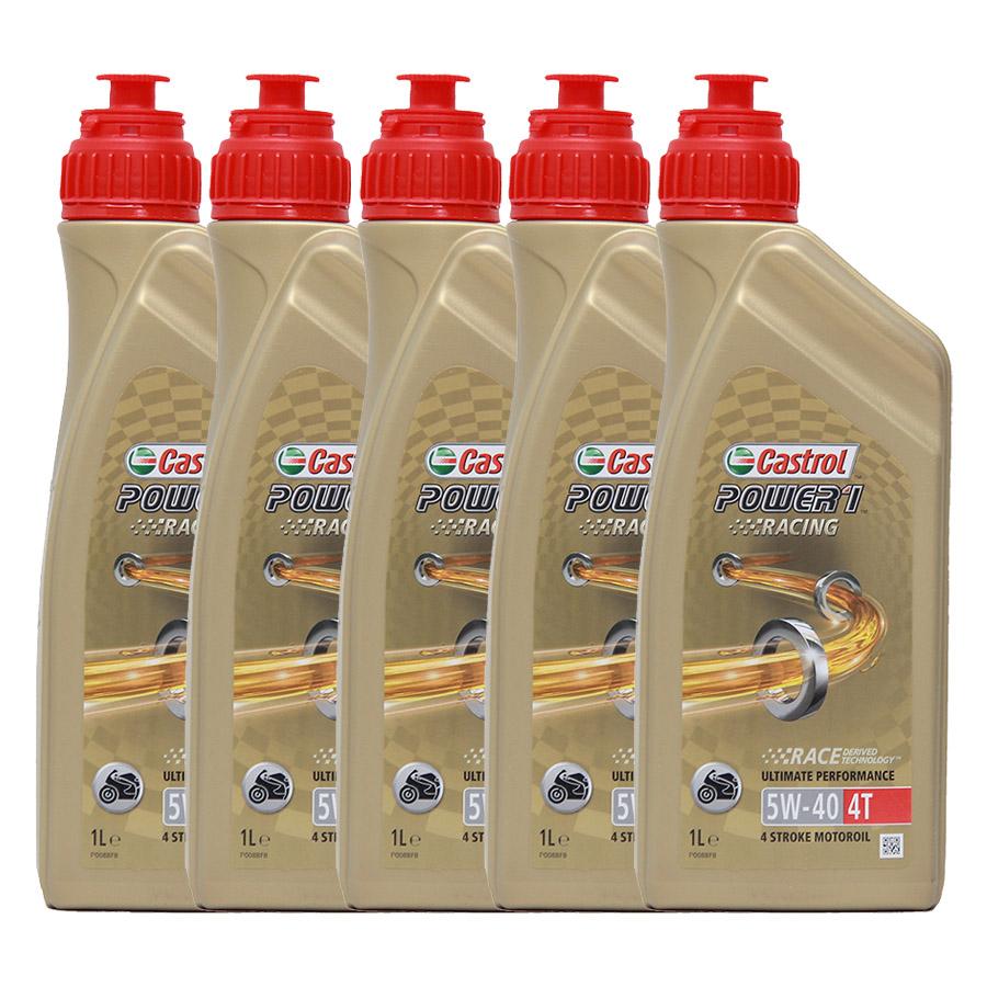Castrol Power 1 Racing 4T 5W-40 5x1 Liter