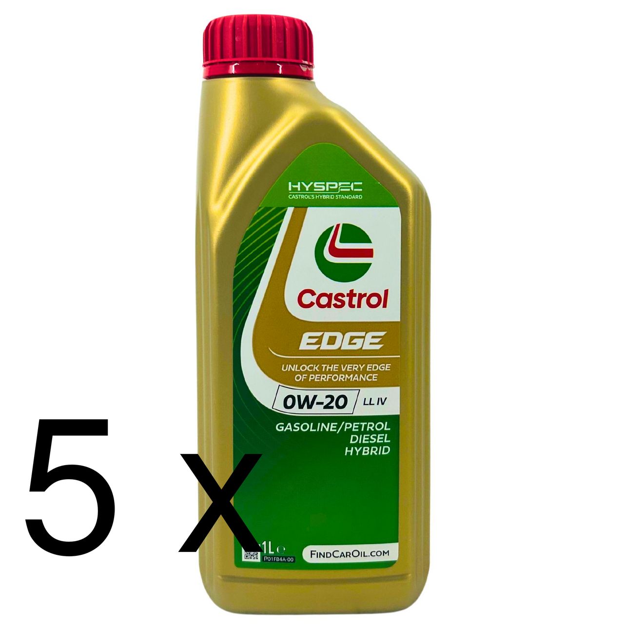 Castrol Edge 0W-20 LL IV 5x1 Liter