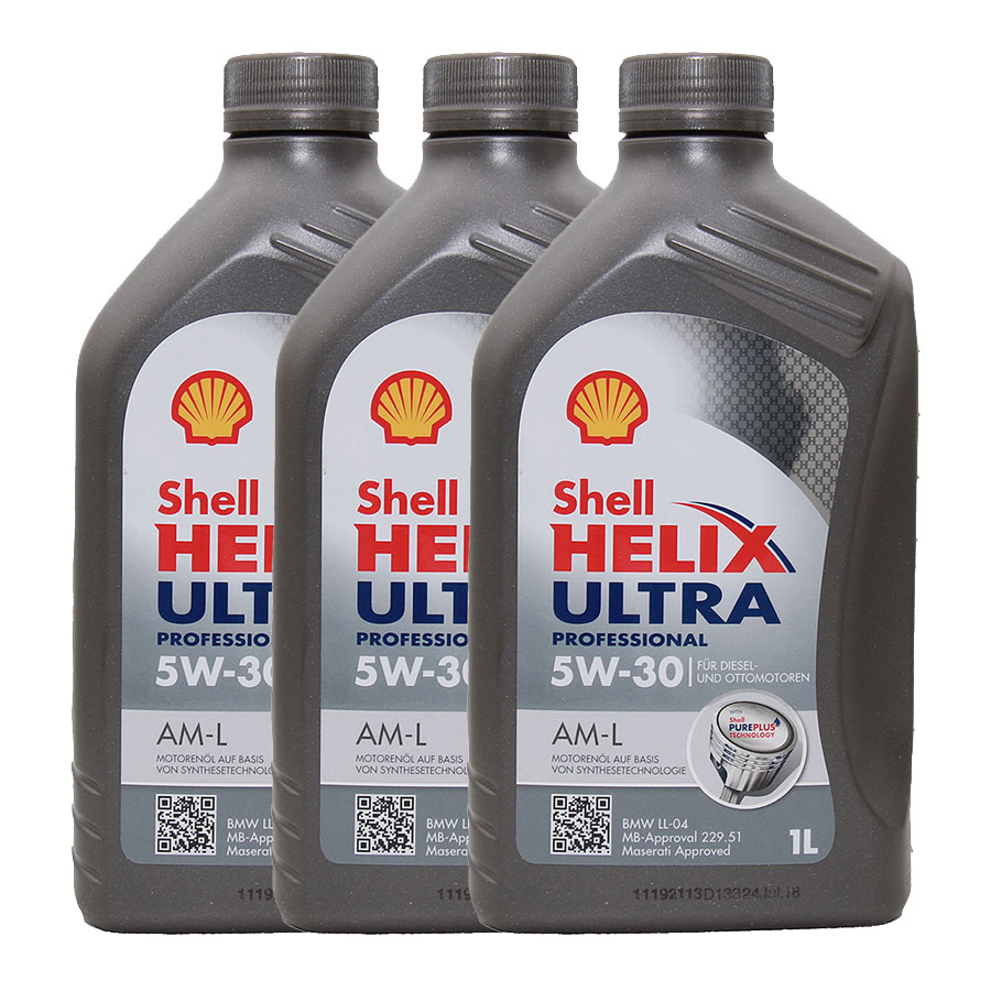 Shell Helix Ultra Professional AM-L 5W-30 3x1 Liter