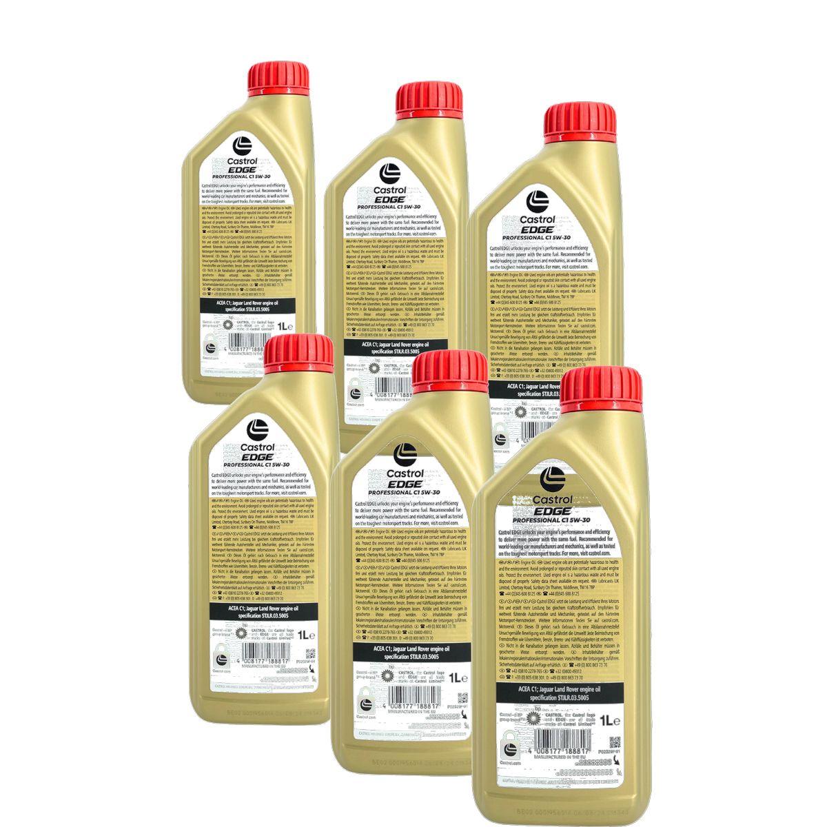Castrol Edge Professional C1 5W-30 6x1 Liter