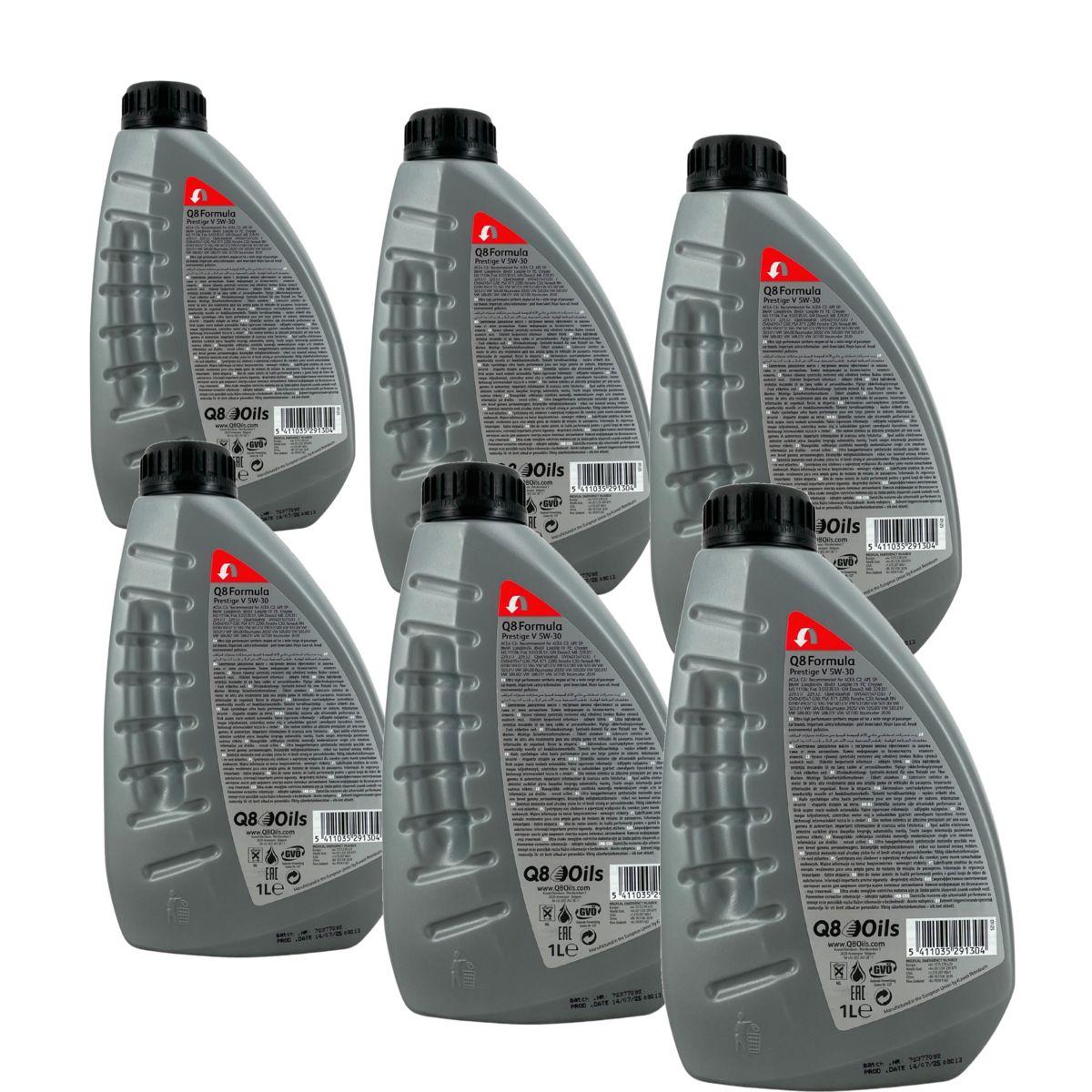 Q8 Formula Prestige V 5W-30 6x1 Liter