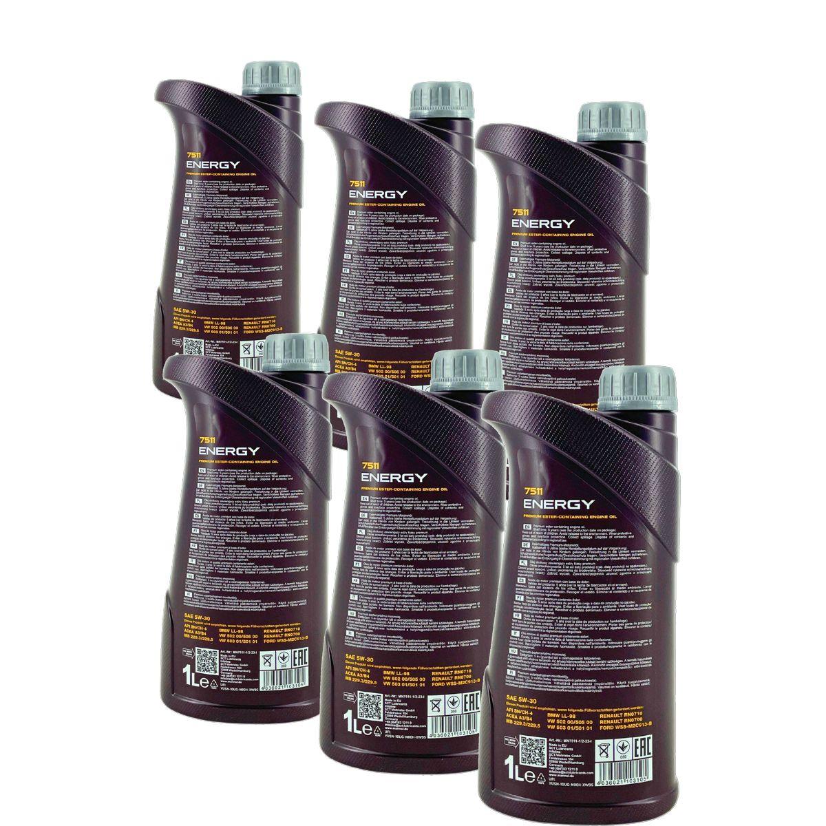 Mannol Energy 5W-30 6x1 Liter