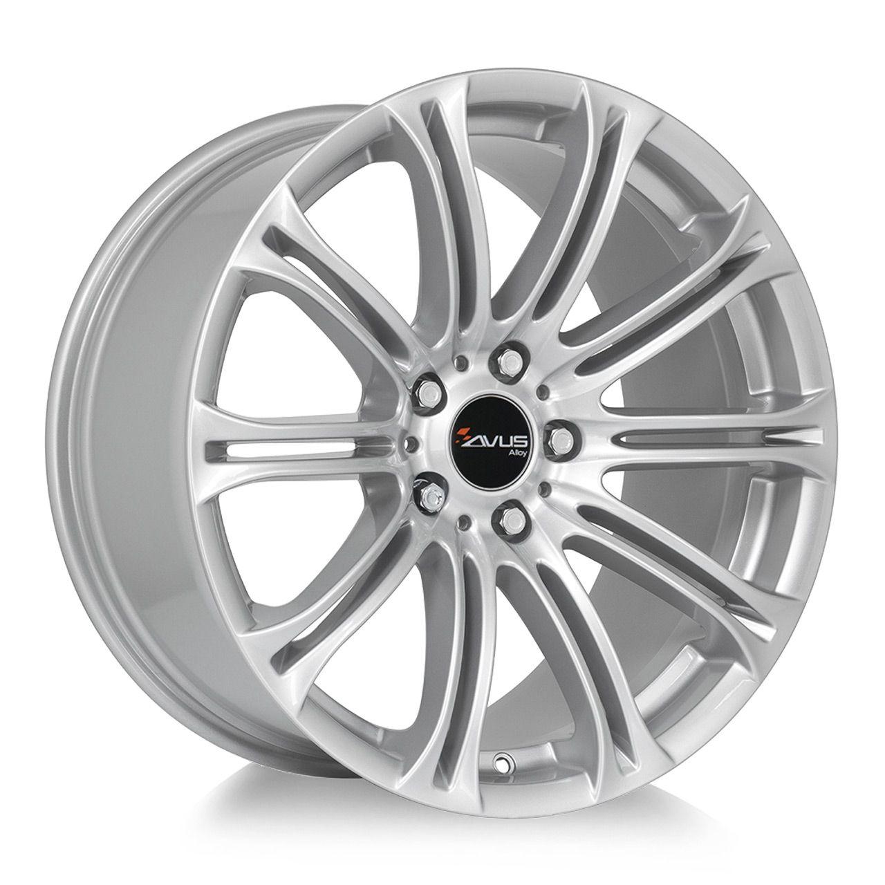 Avus Racing Ac-MB1 Hyper Silver 8.0Jx17 5x120 ET30