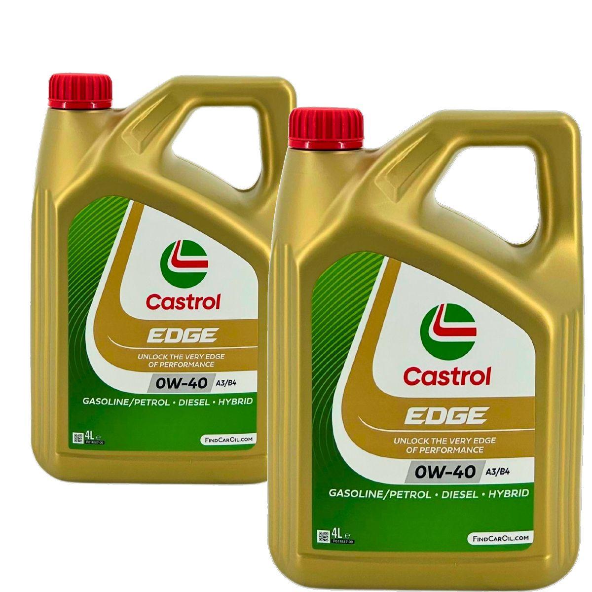 Castrol Edge 0W-40 A3/B4 2x4 Liter