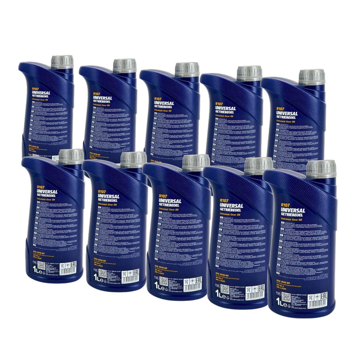 Mannol Universal 80W-90 GL-4 10x1 Liter