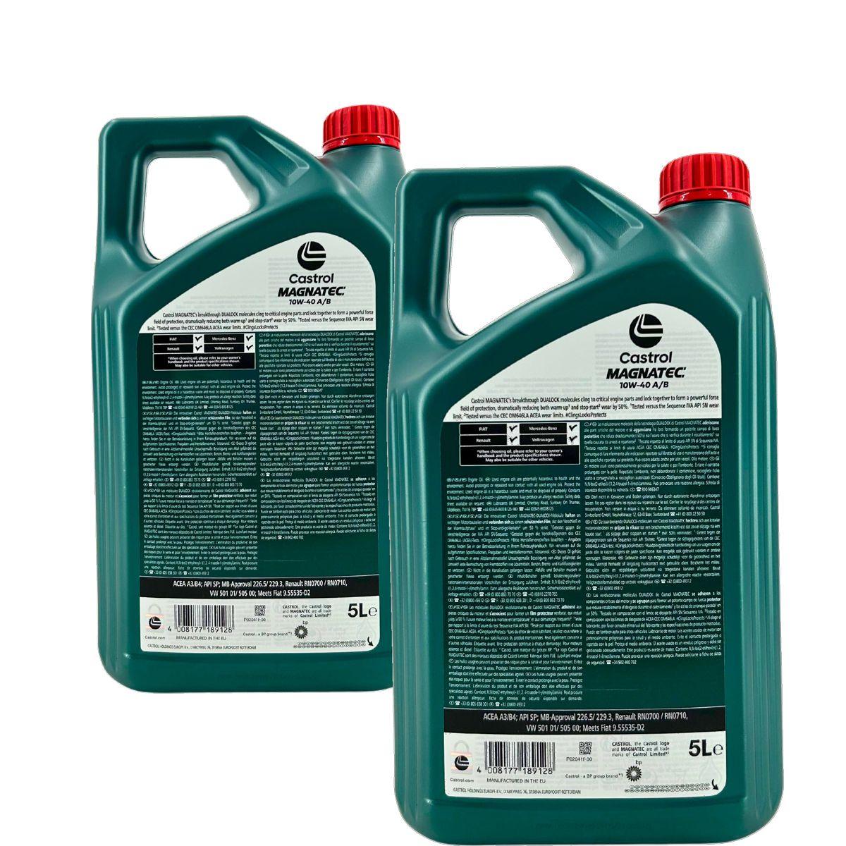 Castrol Magnatec 10W-40 A/B 2x5 Liter