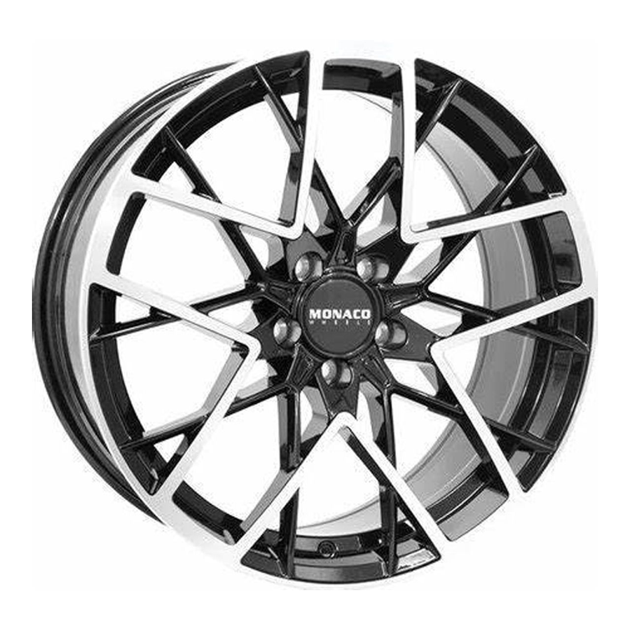MONACO WHEELS  schwarz/silber 8.5Jx19 5x120 ET40