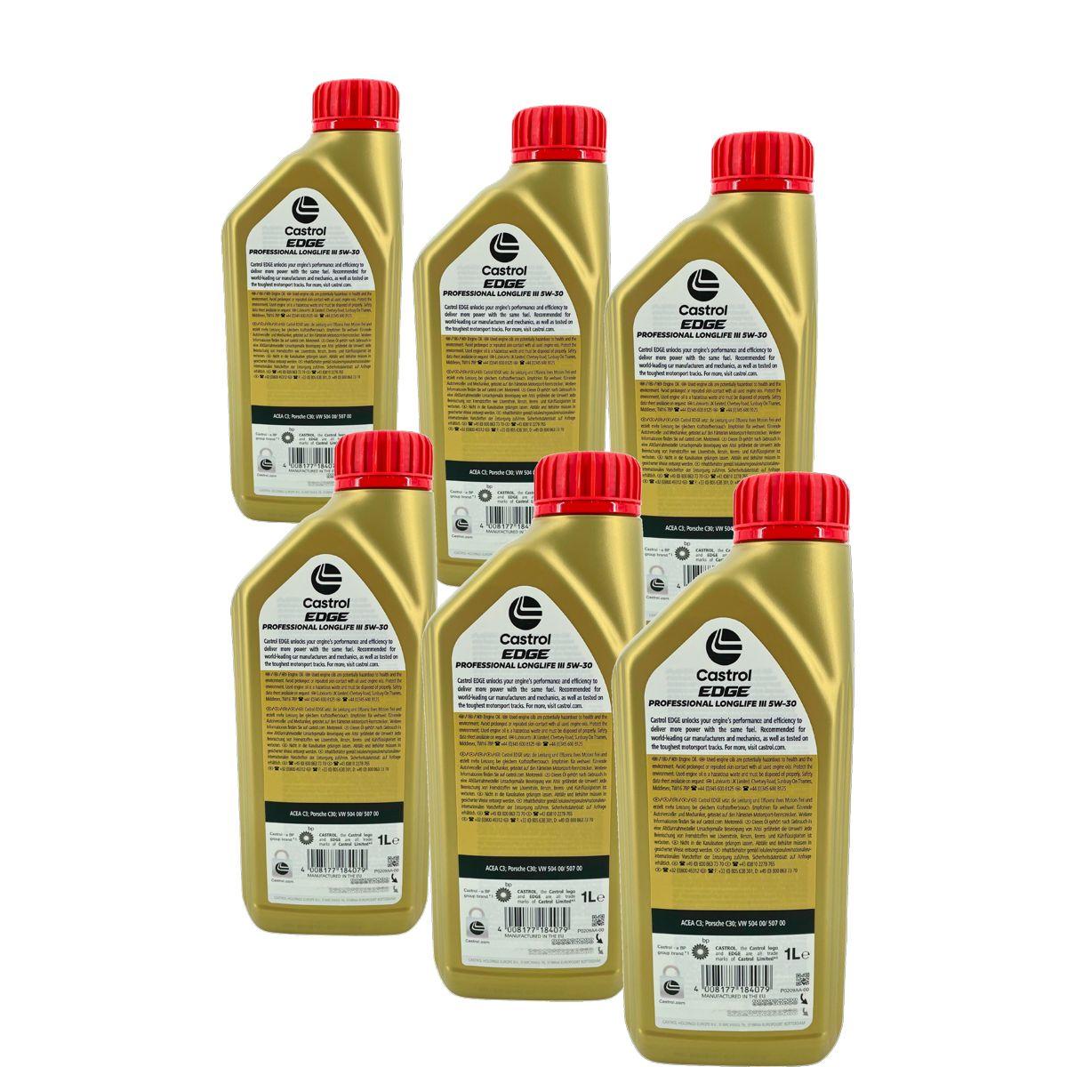 Castrol Edge Professional Longlife 3 5W-30 6x1 Liter