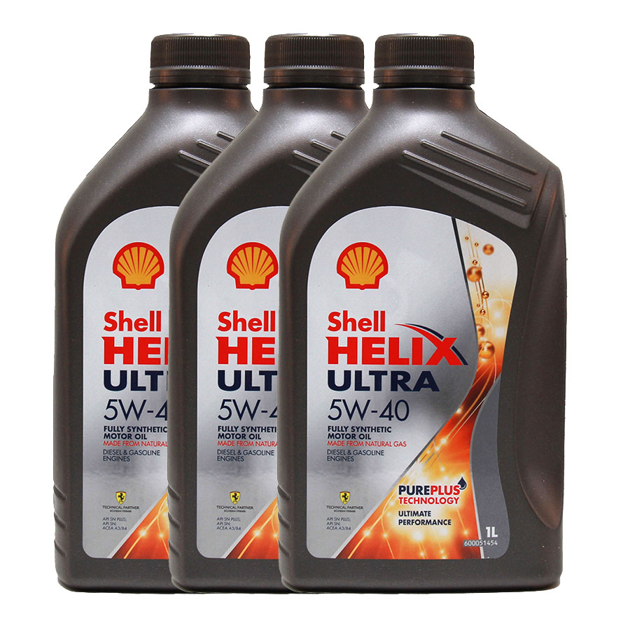 Shell Helix Ultra 5W-40 3x1 Liter