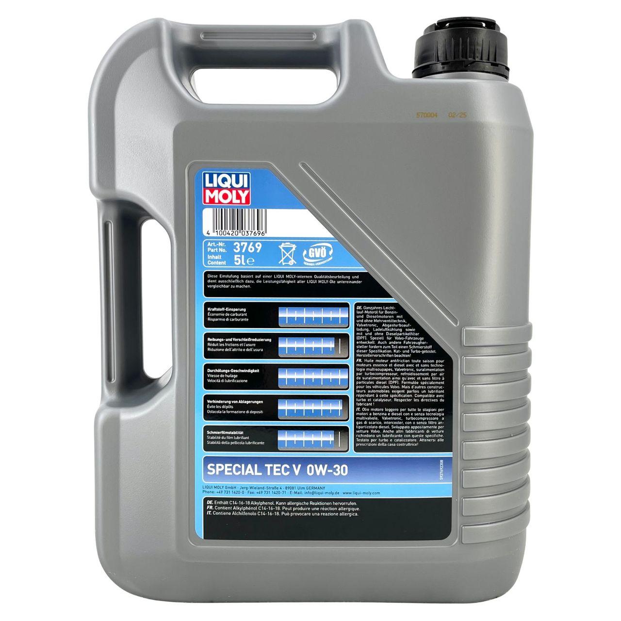 Liqui Moly Special Tec V 0W-30 5 Liter