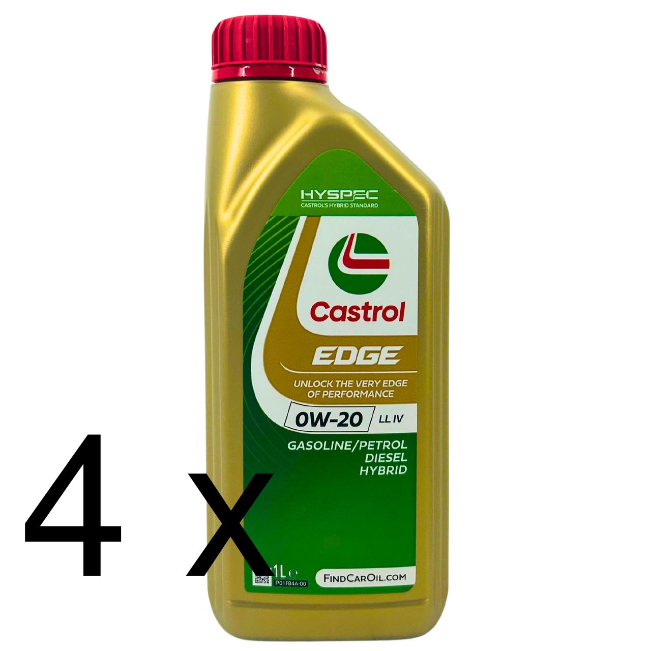 Castrol Edge 0W-20 LL IV 4x1 Liter