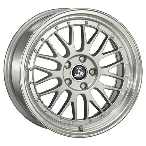 ULTRA WHEELS UA3 LE MANS silver polished 8.5Jx18 5x120 ET35