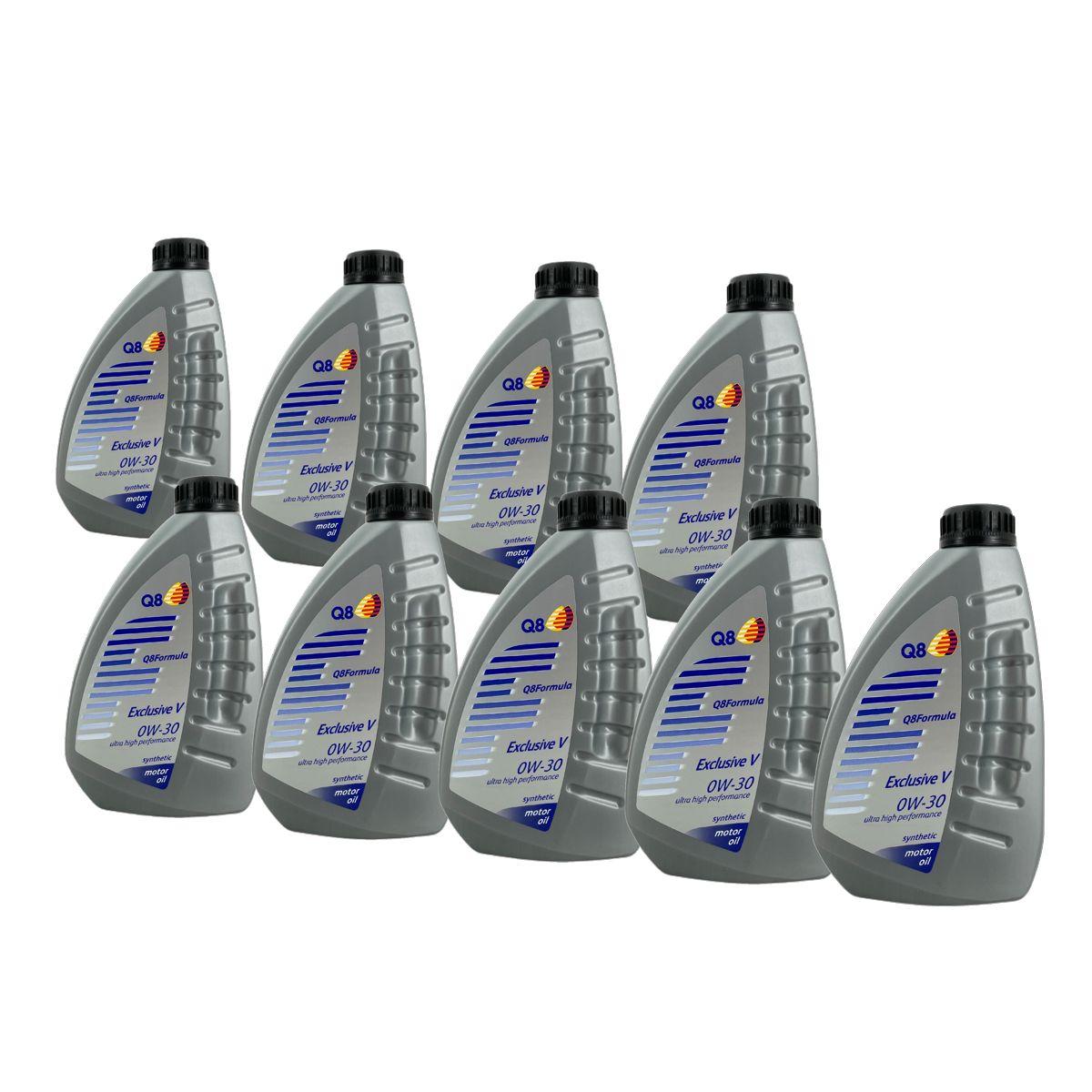 Q8 Formula Exclusive V 0W-30 9x1 Liter
