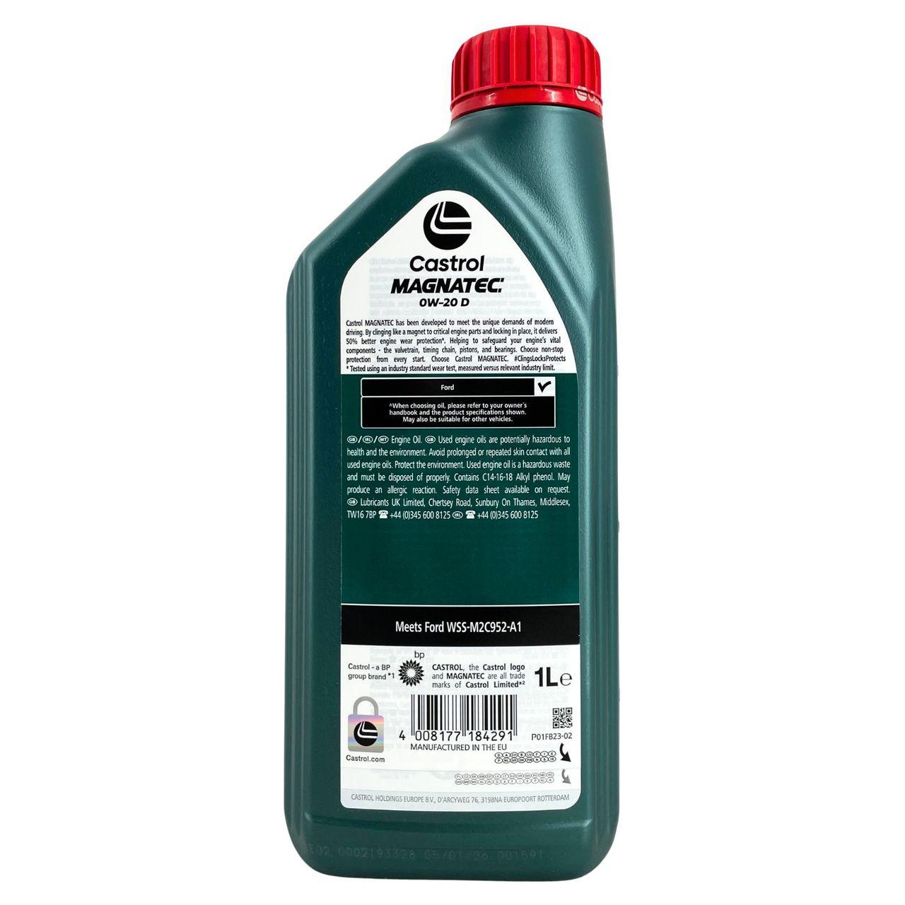 Castrol Magnatec Diesel 0W-20 1 Liter