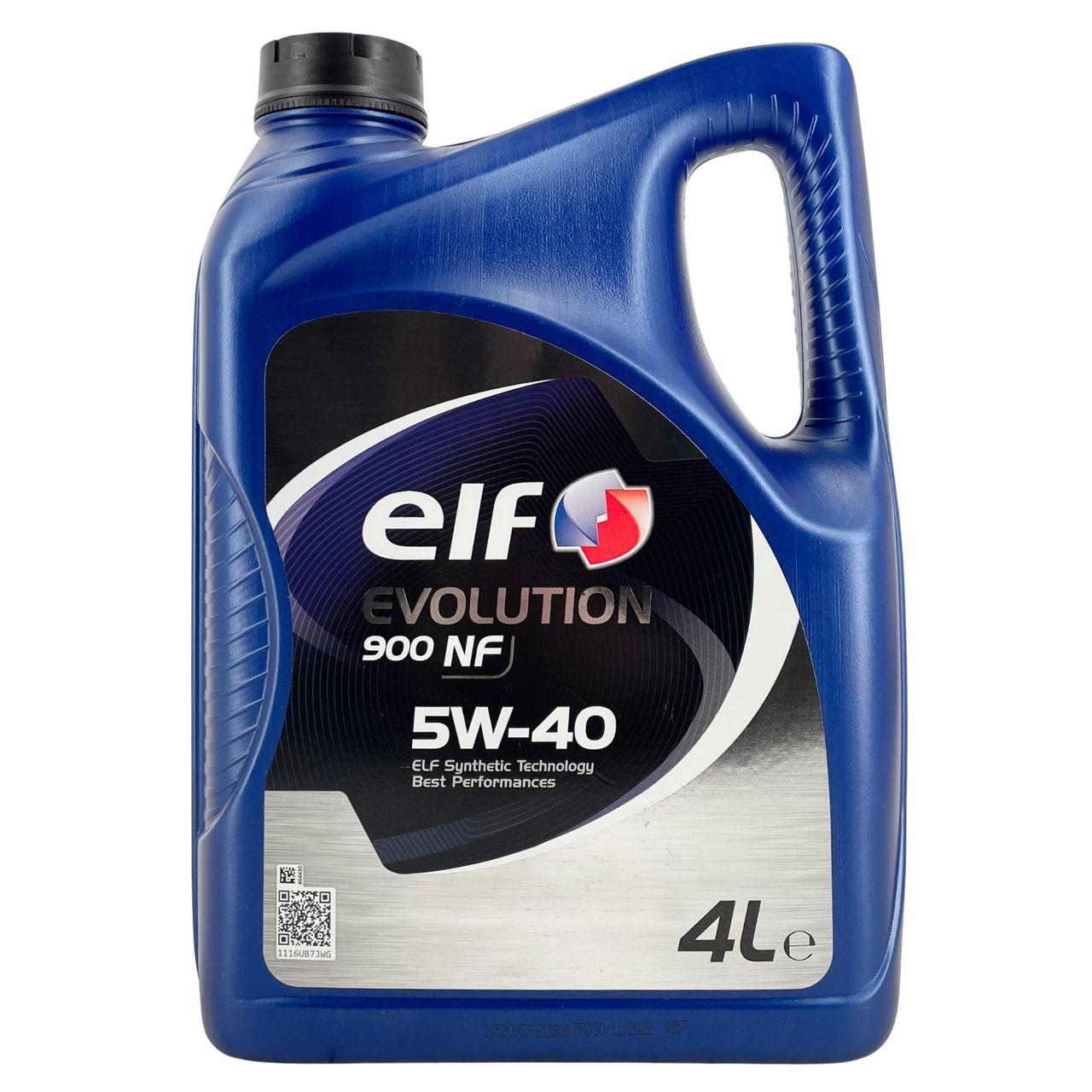Elf Evolution 900 NF 5W-40 4 Liter