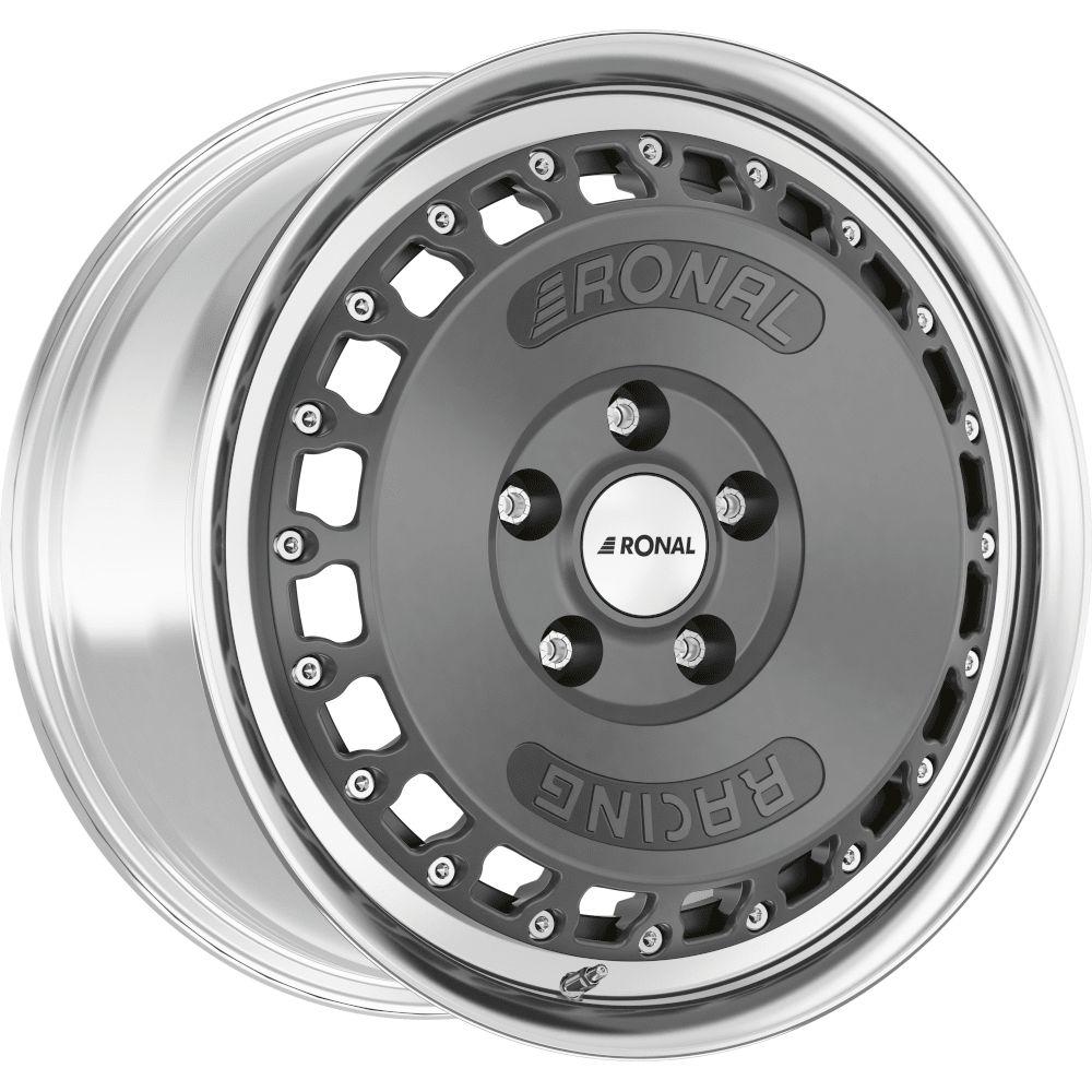 RONAL RONAL RR10 RACING retro silver 7.5Jx16 4x108 ET25