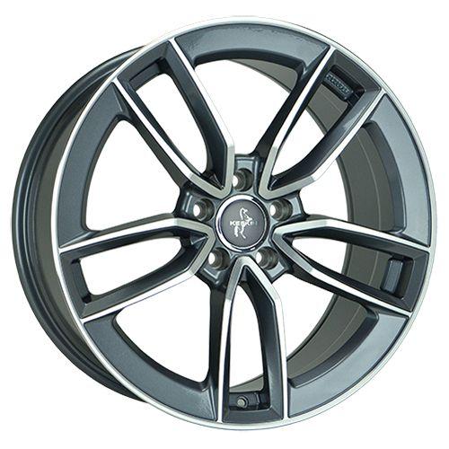 KESKIN WHEELS KT21 ELEGANT palladium front polished 7.5Jx17 5x112 ET30