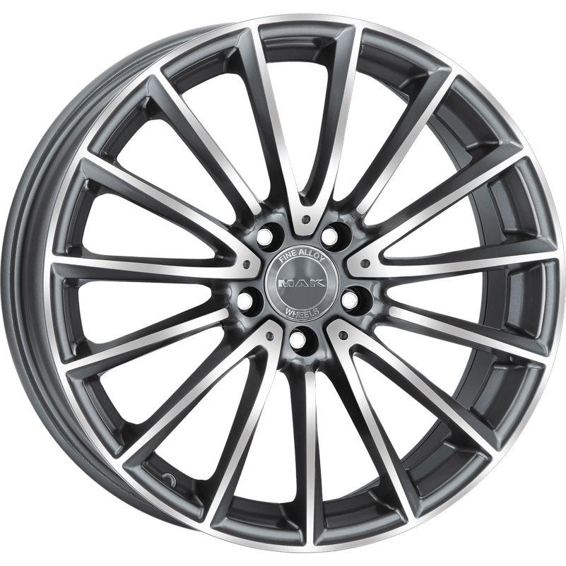 MAK KOMET GUN MET-MIRROR FACE 10.0Jx21 5x112 ET22