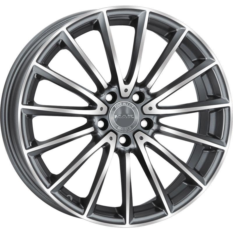 MAK KOMET GUN MET-MIRROR FACE 10.0Jx21 5x112 ET22
