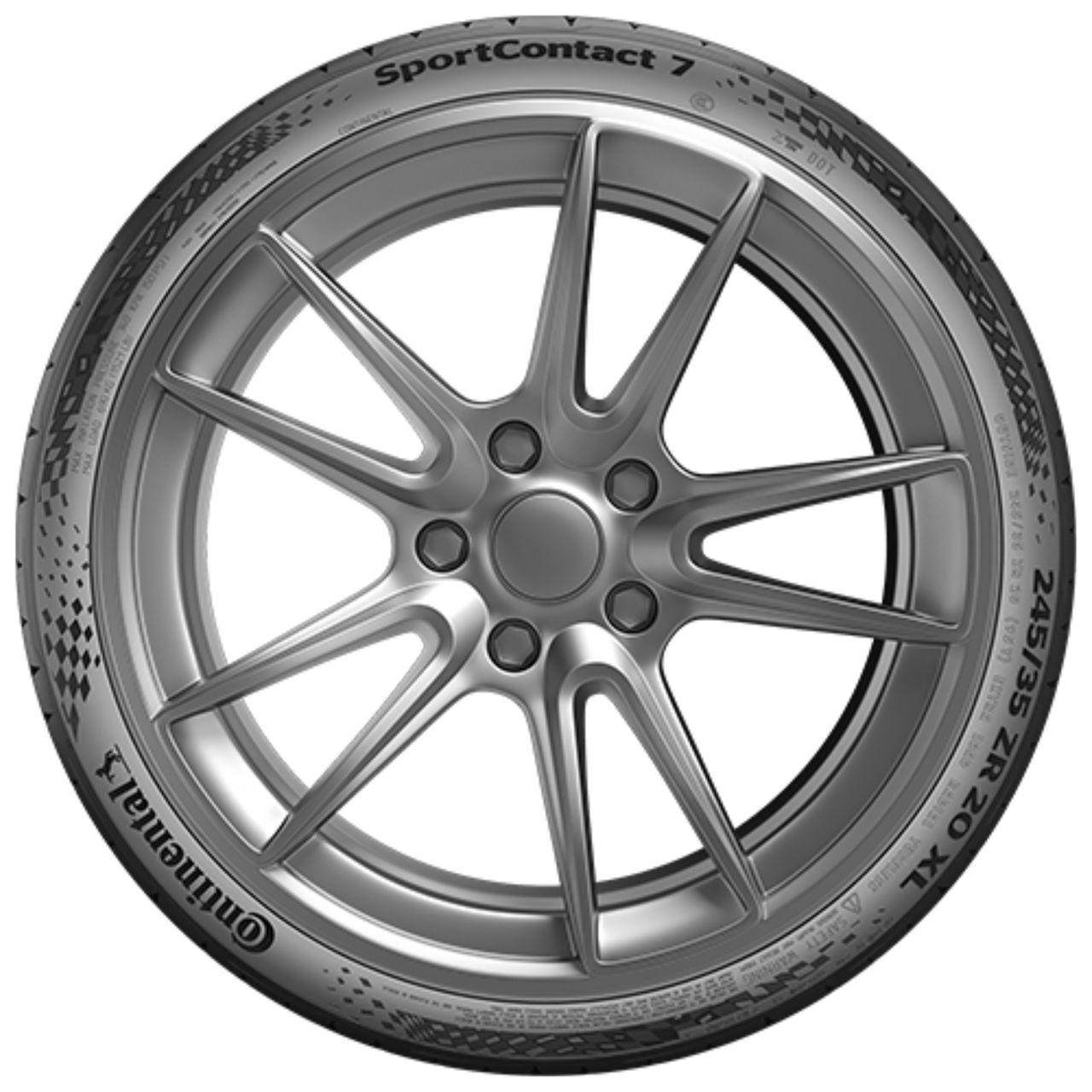 CONTINENTAL SPORTCONTACT 7 (EVc) 255/35R21 98(Y) (EVc) XL FR BSW
